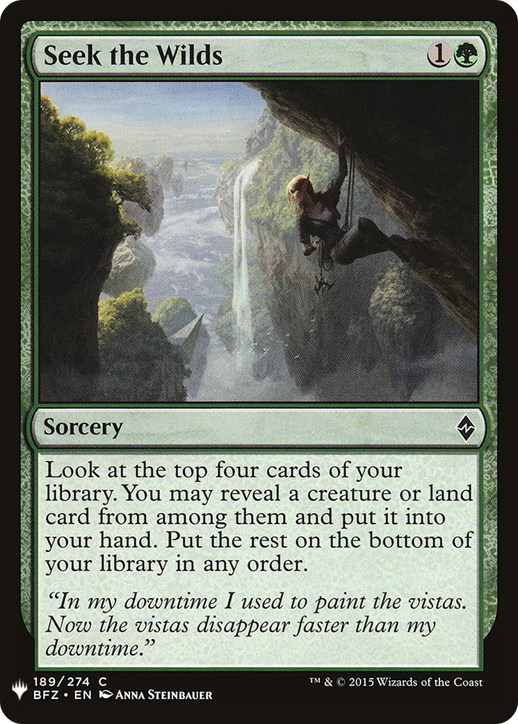 Image of Seek the Wilds [Mystery Booster]