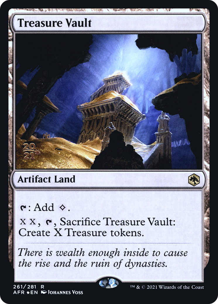 Image of Treasure Vault [Dungeons & Dragons: Adventures in the Forgotten Realms Prerelease Promos]