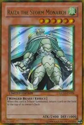 Image of Raiza the Storm Monarch [GLD2-EN026] Ultra Rare