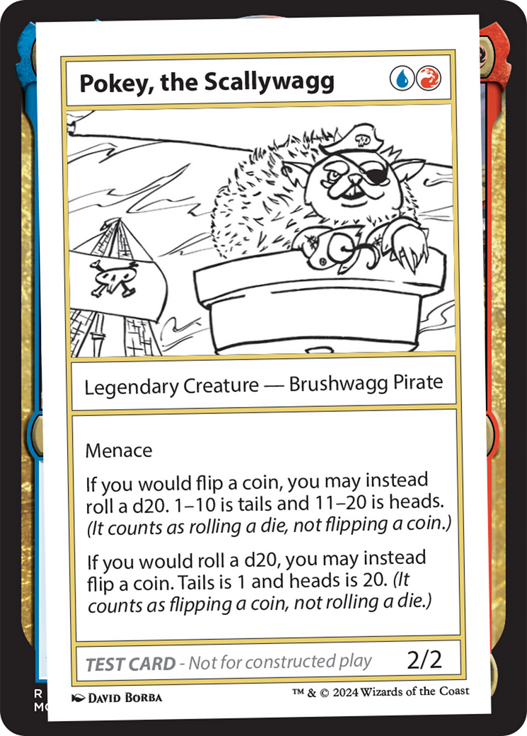 Image of Pokey, the Scallywagg [Mystery Booster 2 Playtest Cards]
