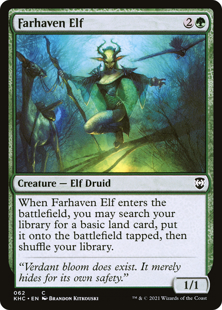 Image of Farhaven Elf [Kaldheim Commander]