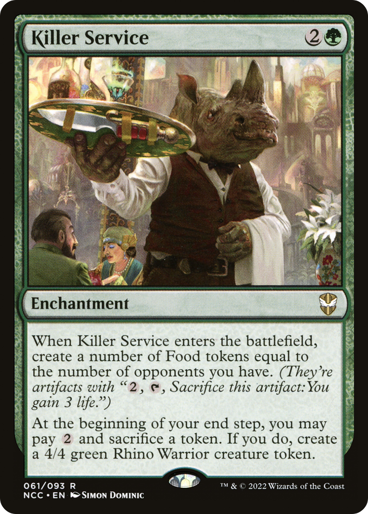 Image of Killer Service [Streets of New Capenna Commander]