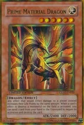 Image of Prime Material Dragon [GLD2-EN032] Ultra Rare