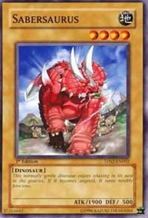 Image of Sabersaurus [5DS2-EN002] Common