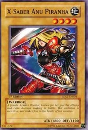 Image of X-Saber Anu Piranha [5DS2-EN004] Common