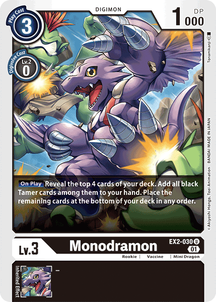 Image of Monodramon [EX2-030] [Digital Hazard]