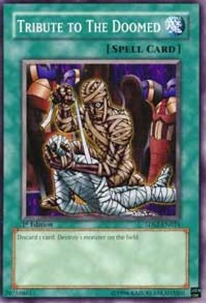 Image of Tribute to the Doomed [5DS2-EN024] Common