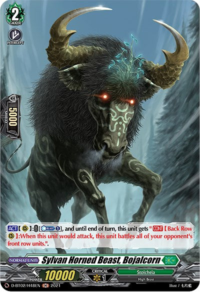Image of Sylvan Horned Beast, Bojalcorn (D-BT02/H48EN) [A Brush with the Legends]