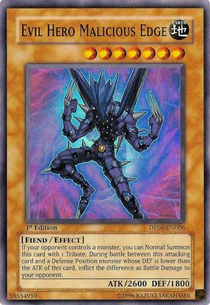 Image of Evil Hero Malicious Edge [DP06-EN006] Super Rare