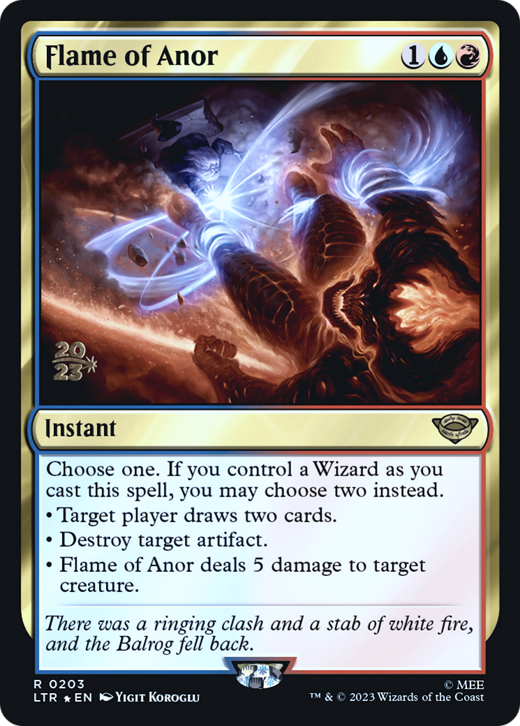 Image of Flame of Anor [The Lord of the Rings: Tales of Middle-Earth Prerelease Promos]