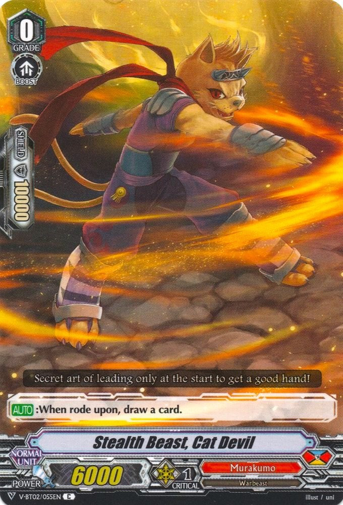 Image of Stealth Beast, Cat Devil (V-BT02/055EN) [Strongest! Team AL4]