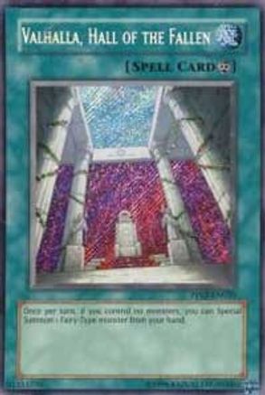 Image of Valhalla, Hall of the Fallen [PP02-EN020] Secret Rare