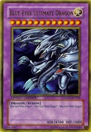 Image of Blue-Eyes Ultimate Dragon [GLD1-EN028] Gold Rare