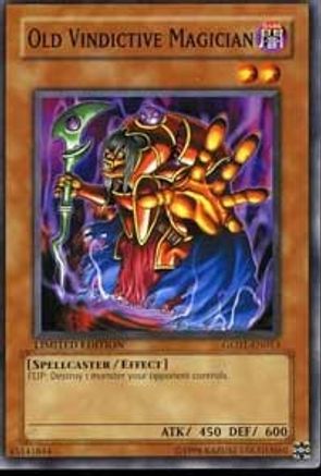 Image of Old Vindictive Magician [GLD1-EN013] Common