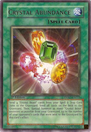 Image of Crystal Abundance [DP07-EN015] Rare