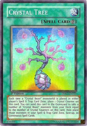 Image of Crystal Tree [DP07-EN020] Super Rare