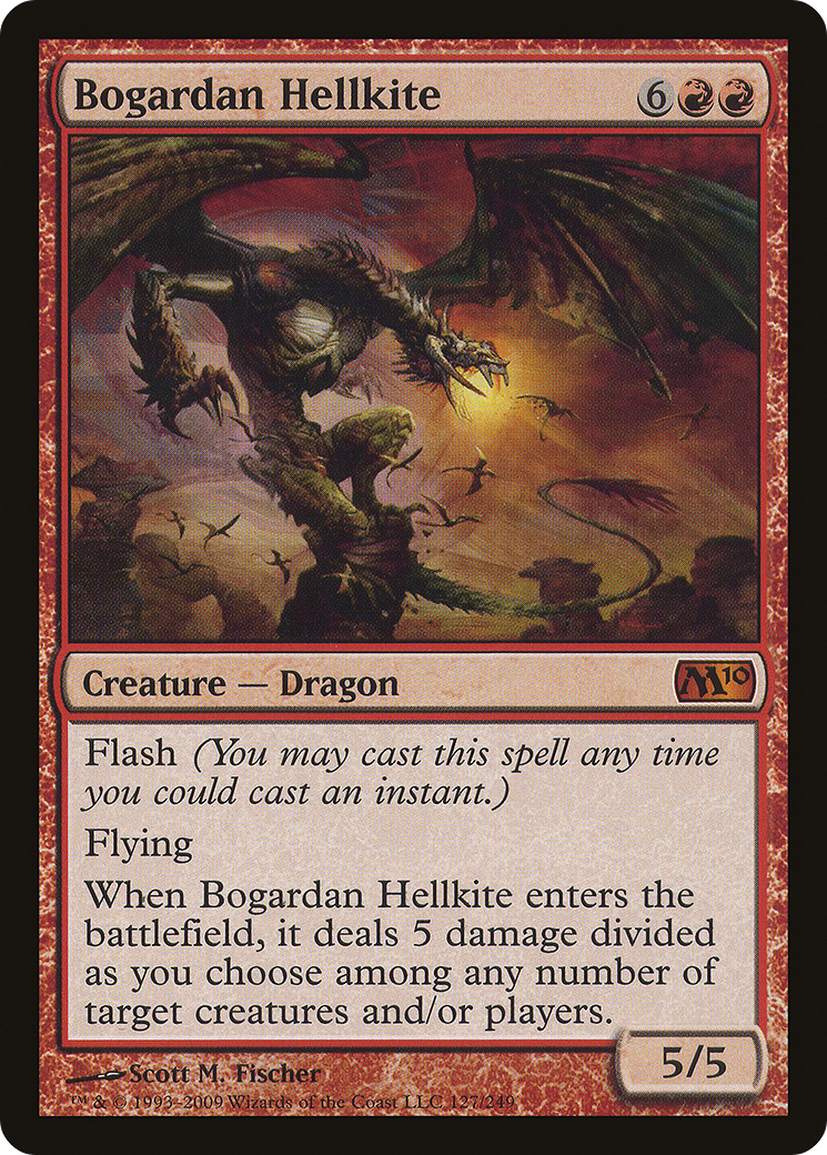 Image of Bogardan Hellkite [Magic 2010]
