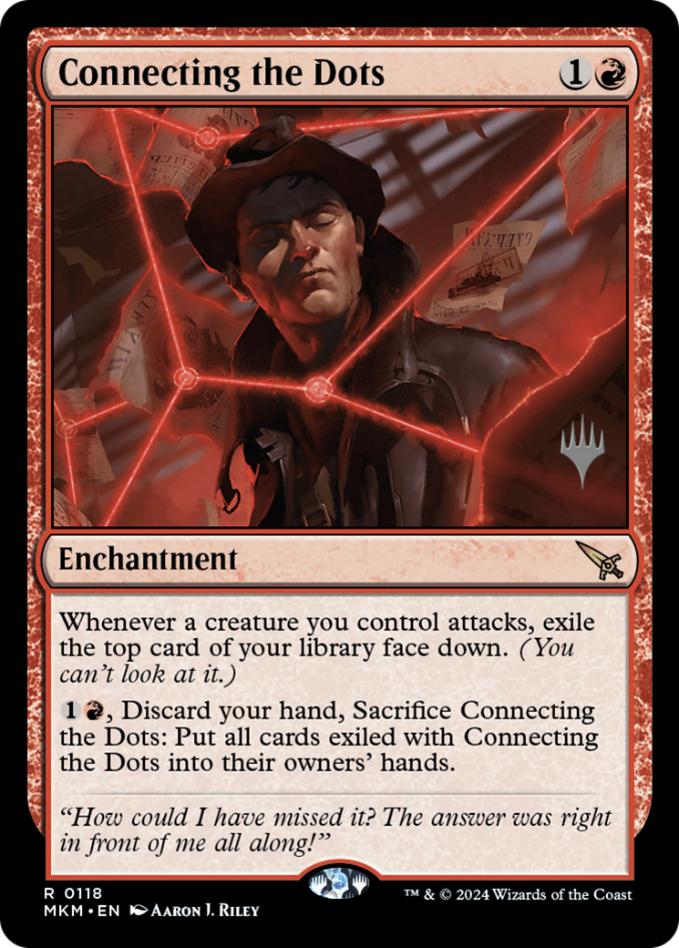 Image of Connecting the Dots (Promo Pack) [Murders at Karlov Manor Promos]