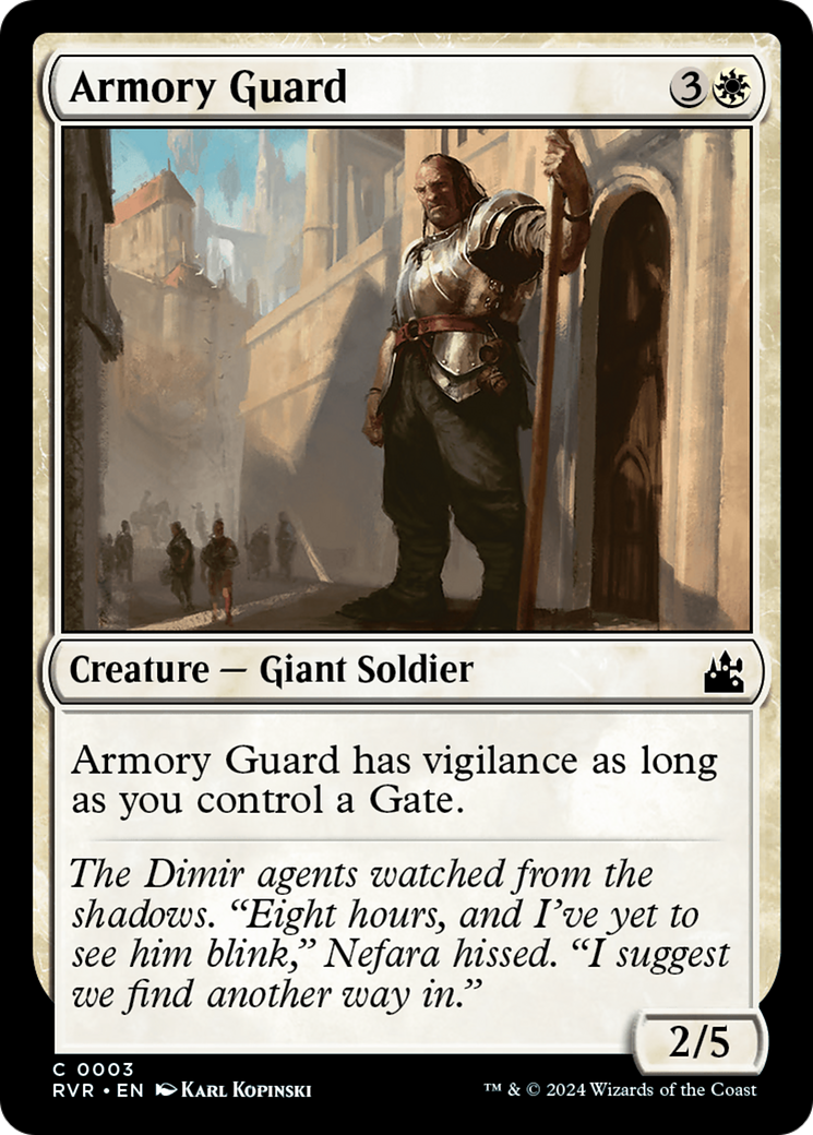 Image of Armory Guard [Ravnica Remastered]