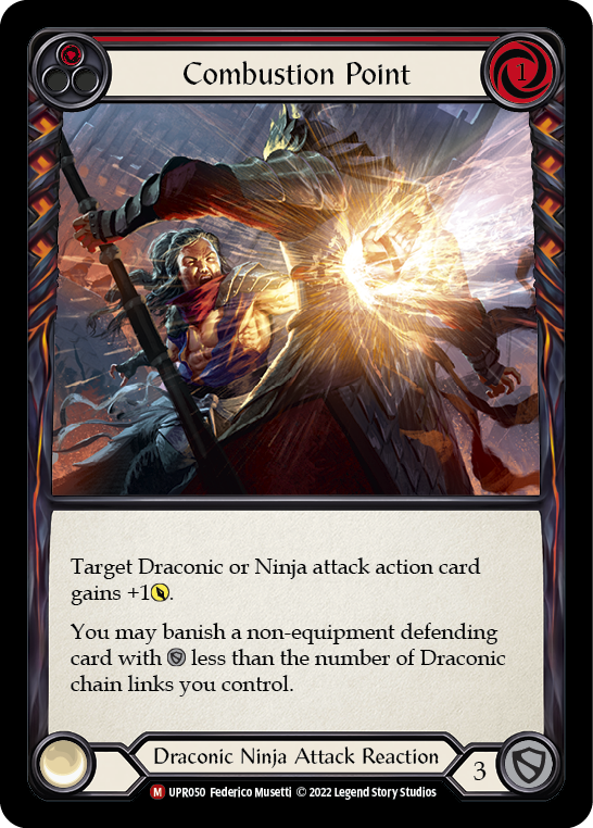 Image of Combustion Point [UPR050] (Uprising)  Rainbow Foil