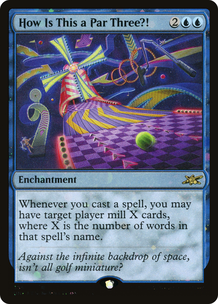 Image of How Is This a Par Three?! (Galaxy Foil) [Unfinity]