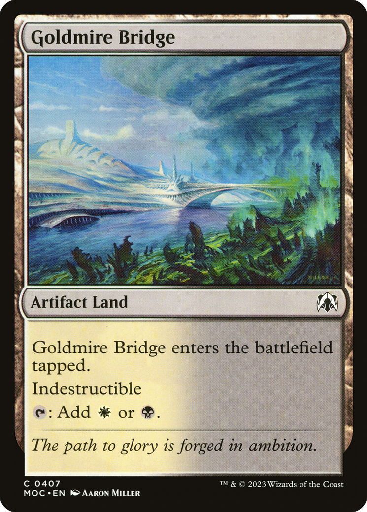 Image of Goldmire Bridge [March of the Machine Commander]