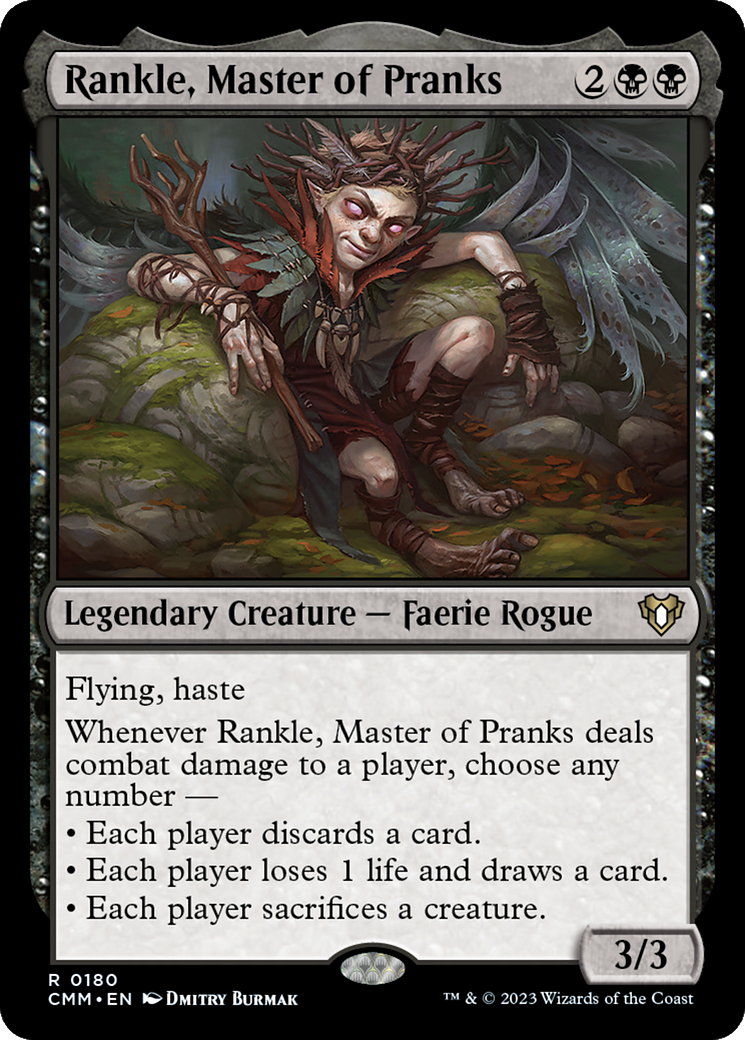 Image of Rankle, Master of Pranks [Commander Masters]