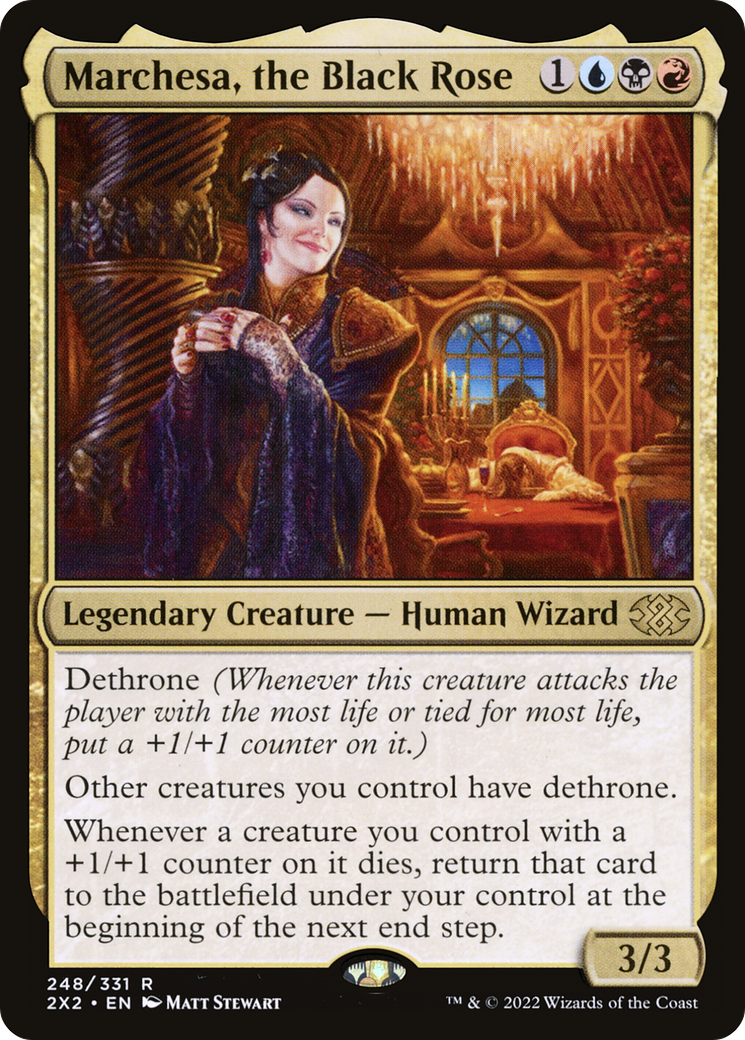 Image of Marchesa, the Black Rose [Double Masters 2022]