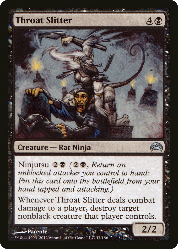 Image of Throat Slitter (PC2-037) - Planechase 2012 Foil