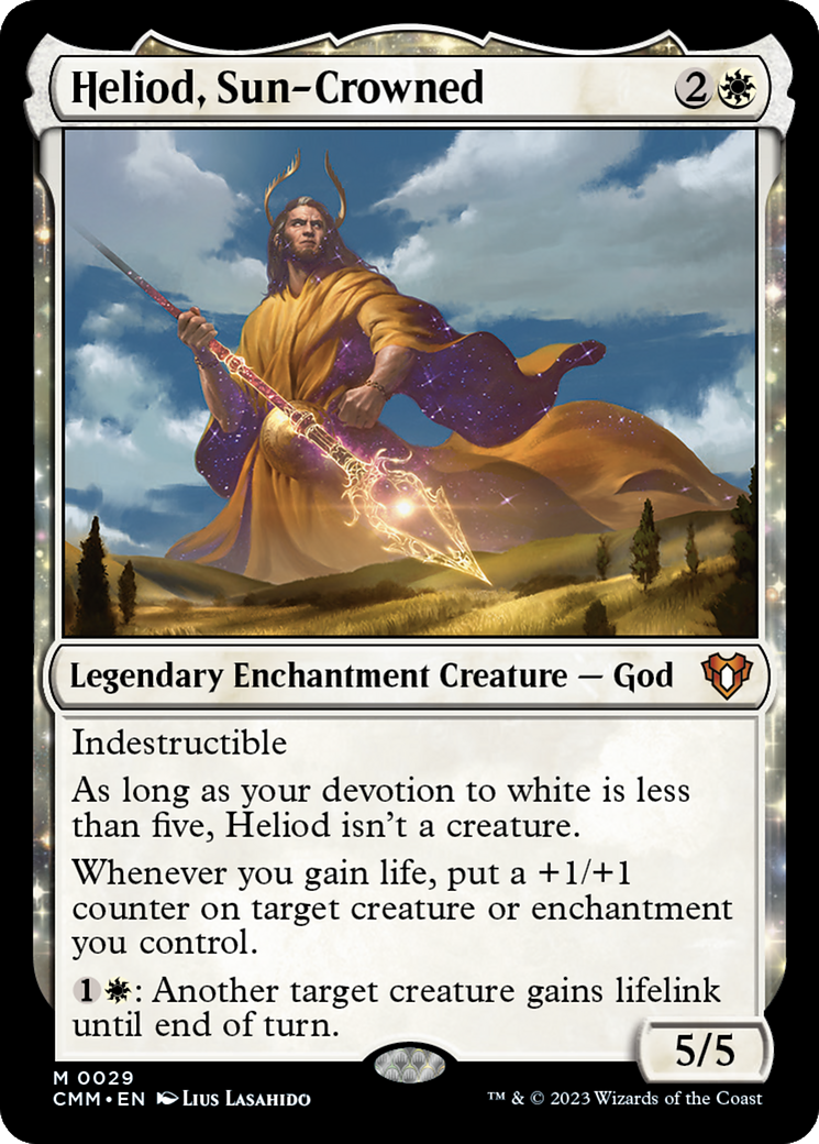 Image of Heliod, Sun-Crowned [Commander Masters]
