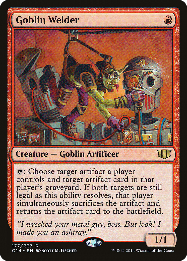 Image of Goblin Welder [Commander 2014]
