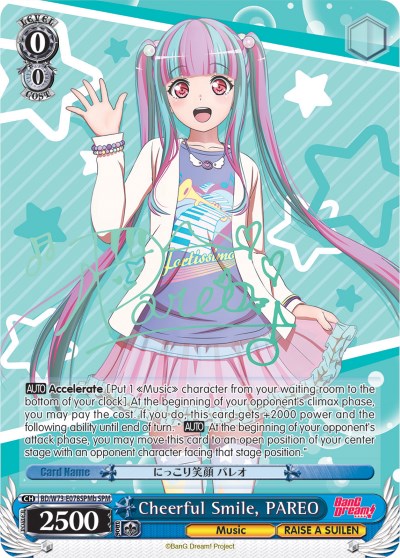Image of Cheerful Smile, PAREO (BD/W73-E078SPMb SPM) [BanG Dream! Vol.2]