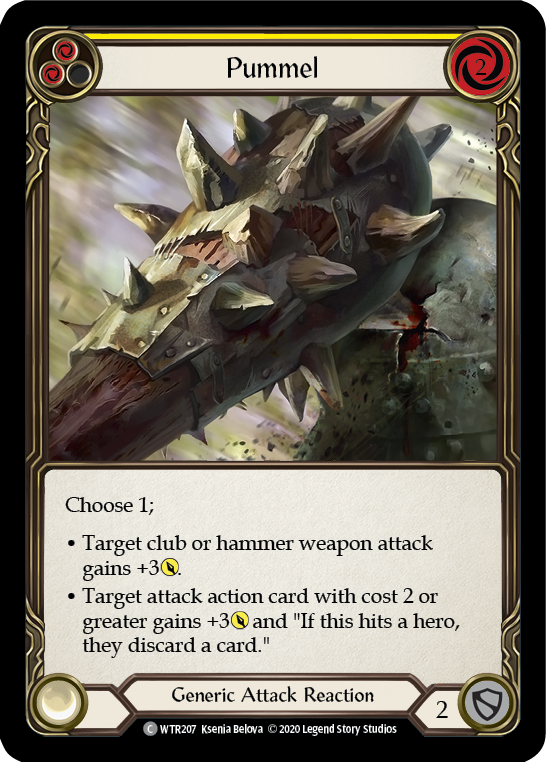 Image of Pummel (Yellow) [U-WTR207] (Welcome to Rathe Unlimited)  Unlimited Normal