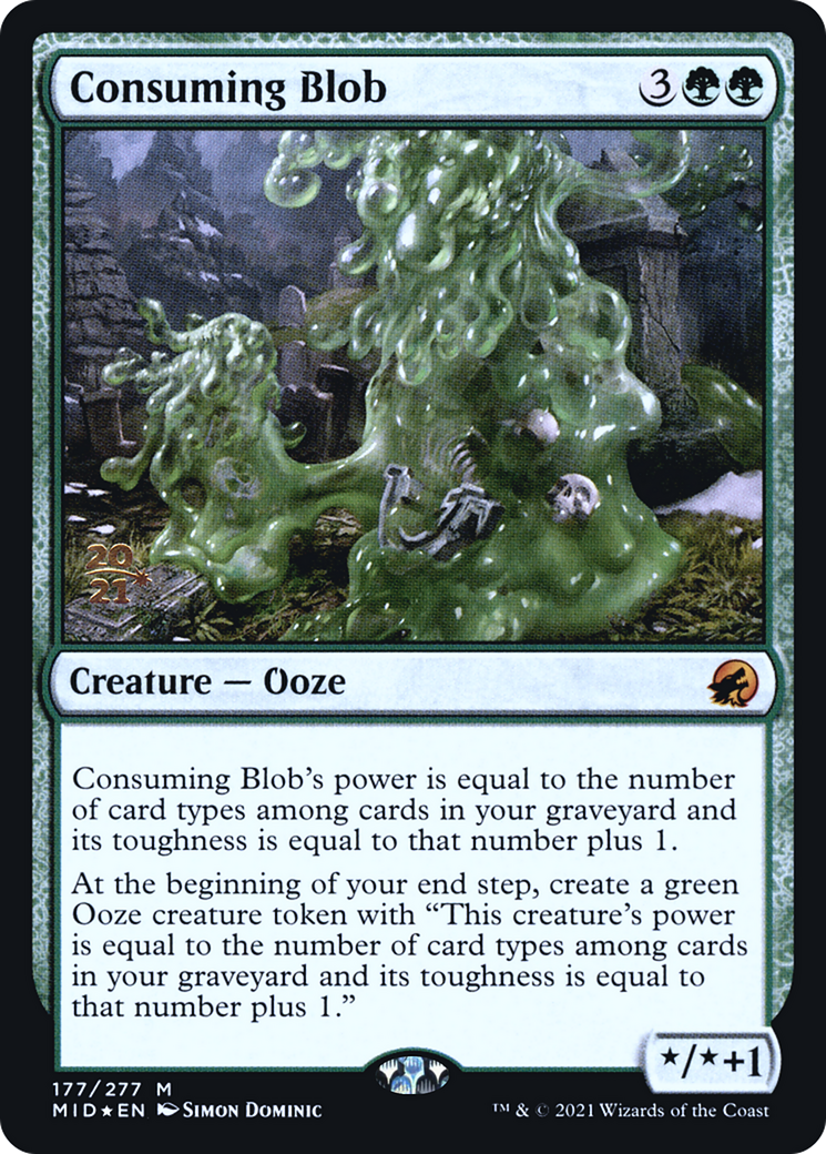Image of Consuming Blob [Innistrad: Midnight Hunt Prerelease Promos]