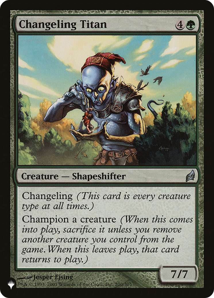 Image of Changeling Titan [The List]