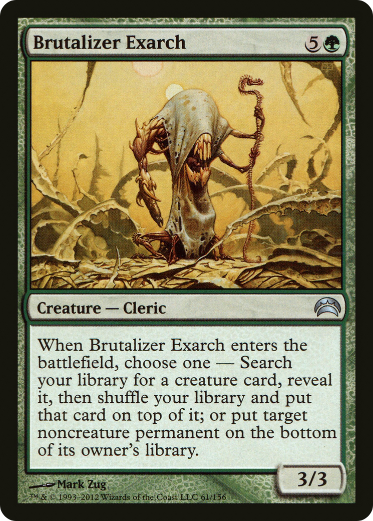 Image of Brutalizer Exarch (PC2-061) - Planechase 2012 Foil