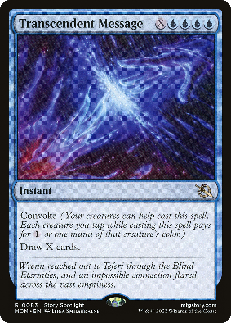 Image of Transcendent Message [March of the Machine]