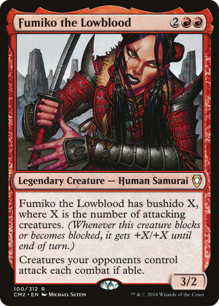 Image of Fumiko the Lowblood [Commander Anthology Volume II]