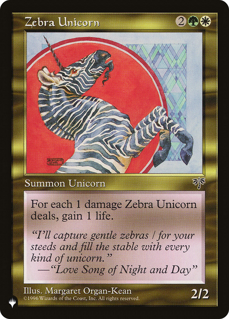 Image of Zebra Unicorn [The List]