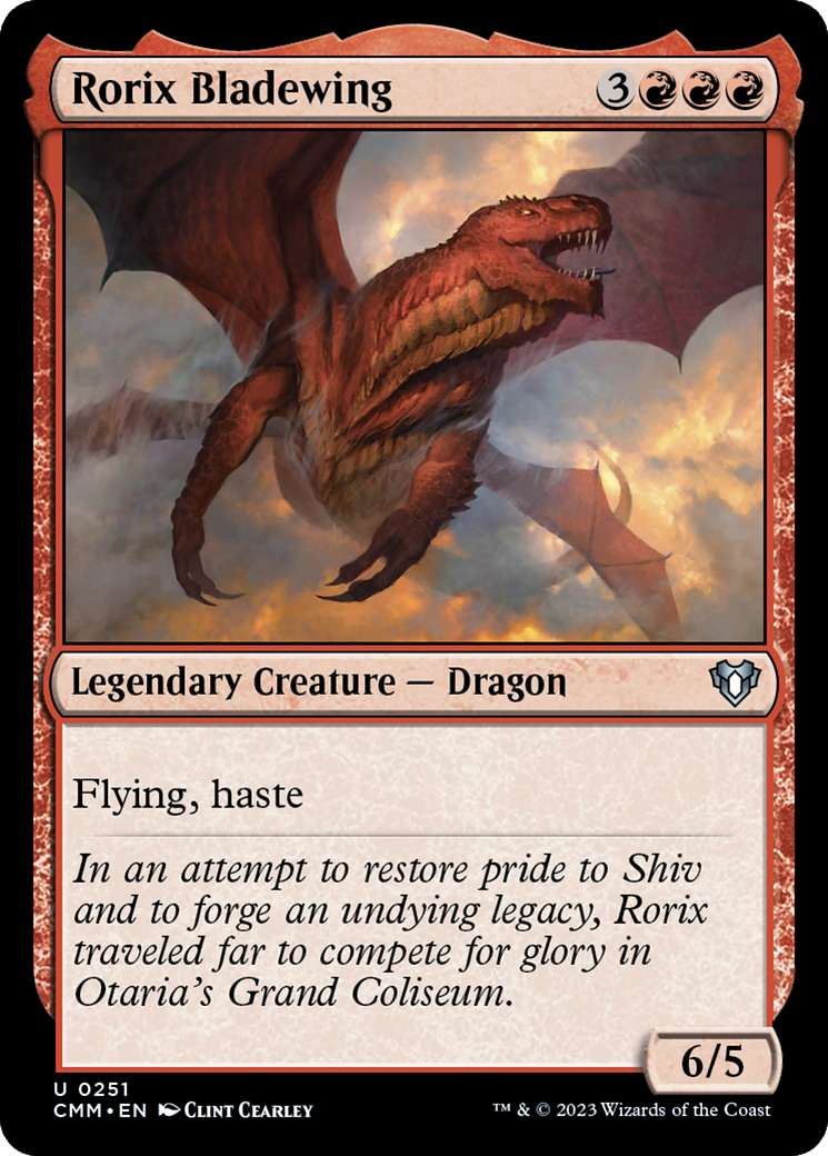 Image of Rorix Bladewing [Commander Masters]
