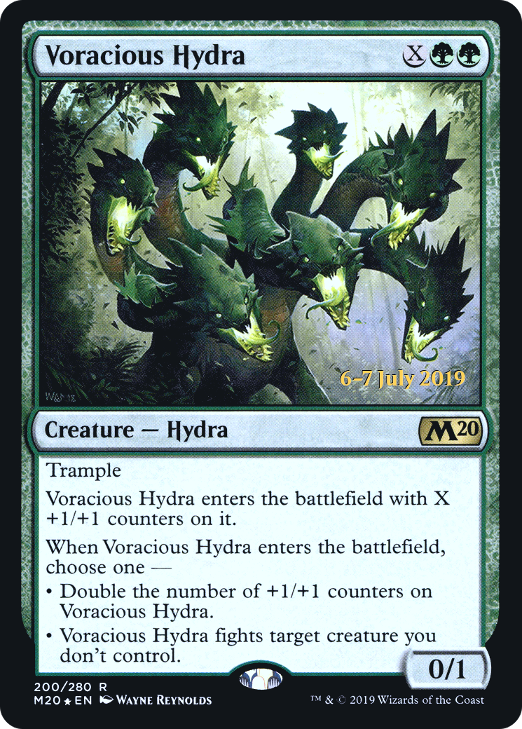 Image of Voracious Hydra [Core Set 2020 Prerelease Promos]