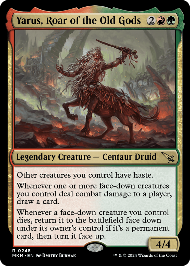 Image of Yarus, Roar of the Old Gods [Murders at Karlov Manor]