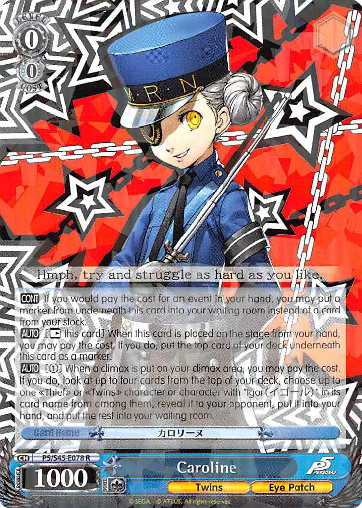 Caroline (P5/S45-E078 R) [Persona 5]