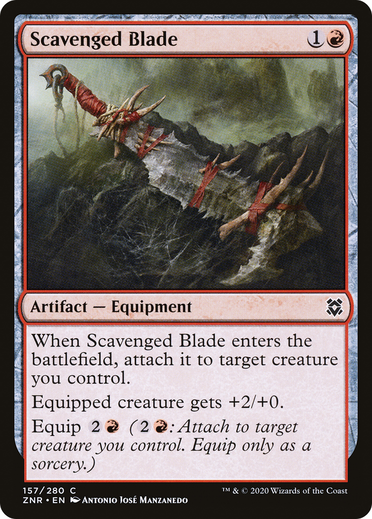 Image of Scavenged Blade [Zendikar Rising]