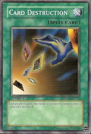 Image of Card Destruction [SDZW-EN031] Common
