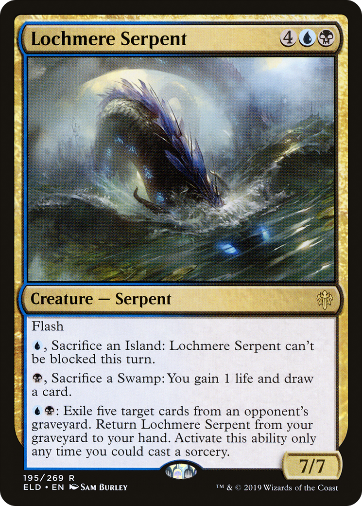 Image of Lochmere Serpent [Throne of Eldraine]