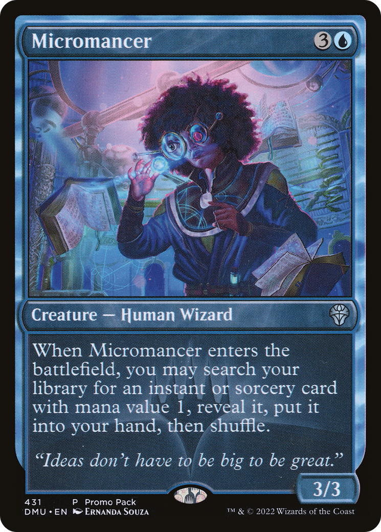 Image of Micromancer (Promo Pack) [Dominaria United Promos]