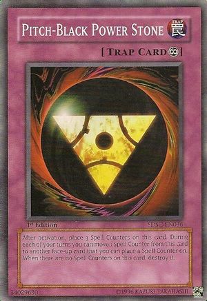 Image of Pitch-Black Power Stone [SDSC-EN036] Common