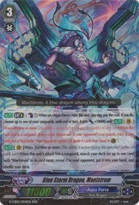 Image of Blue Storm Dragon, Maelstrom (G-CB02/004EN) [Commander of the Incessant Waves]