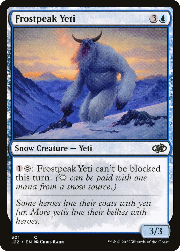 Image of Frostpeak Yeti [Jumpstart 2022]